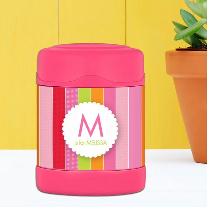 Bold & Fun Stripes Thermos Food Jar