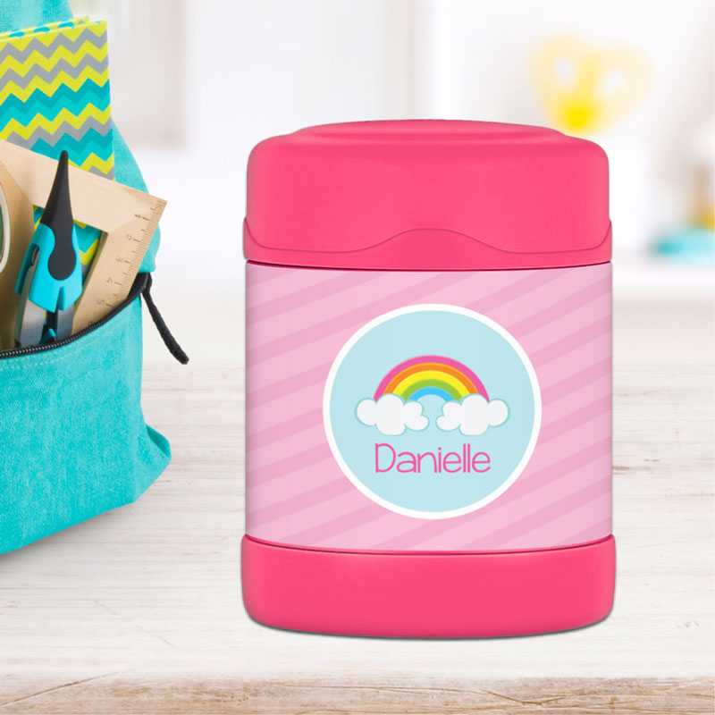 A Rainbow in the Sky Thermos Food Jar