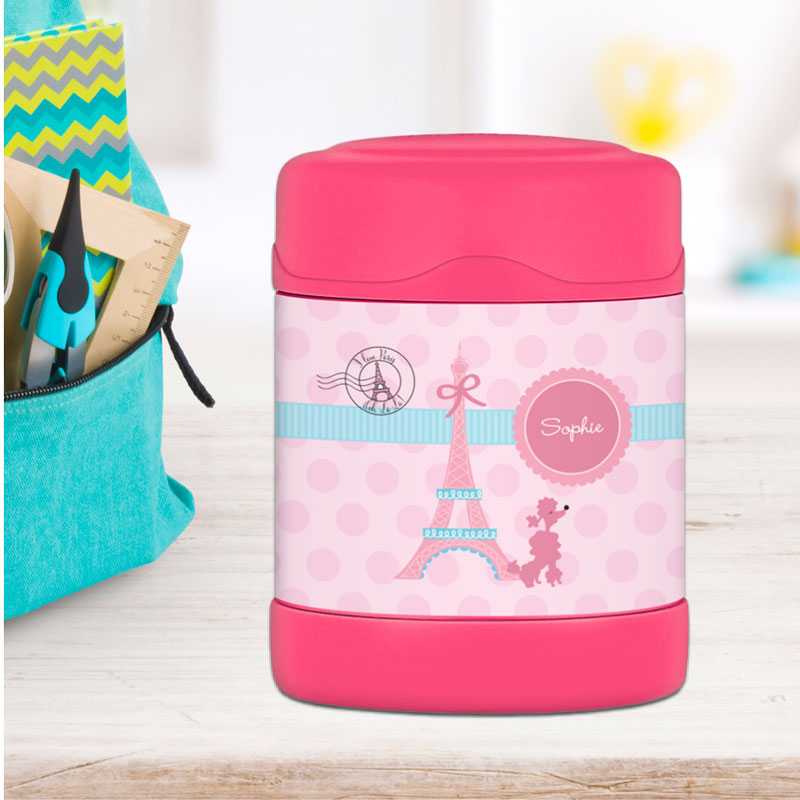 Ohh La La Paris Thermos Food Jar