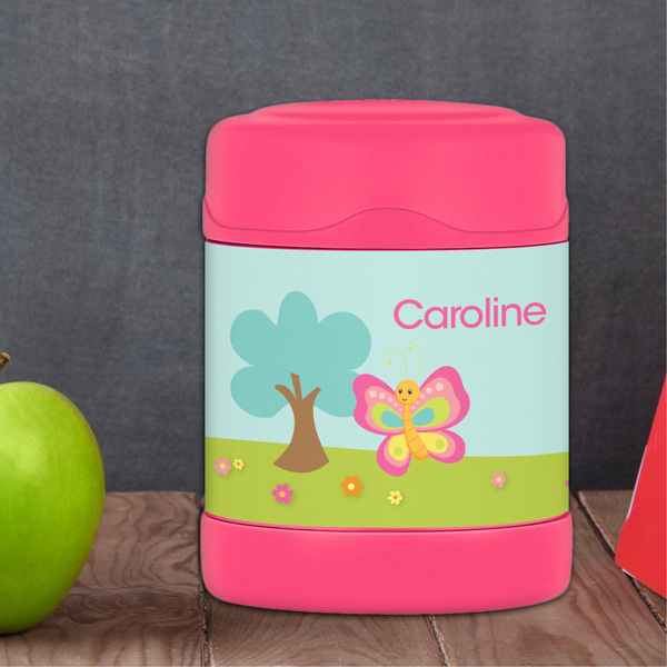 Cute and Sweet Butterfly Thermos Food Jar