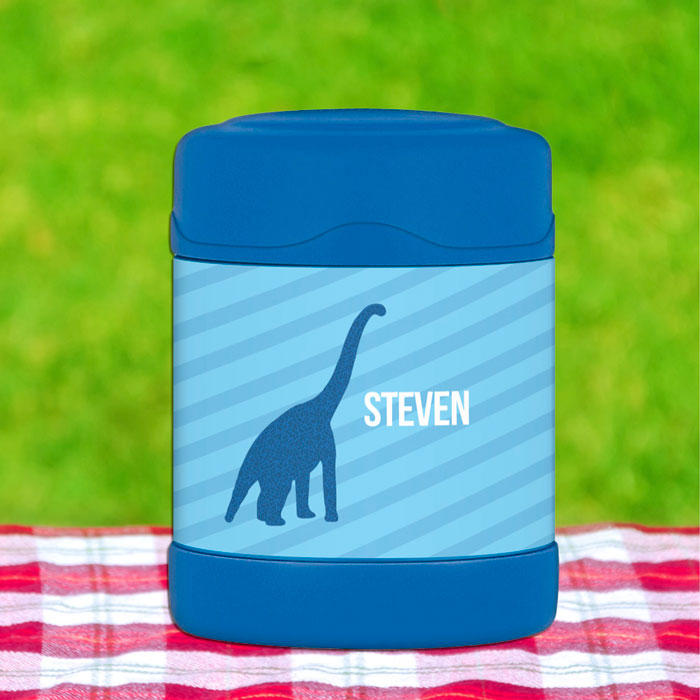 Dino and Me Blue Thermos Food Jar