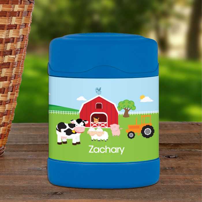 A Day in the Farm Thermos Food Jar