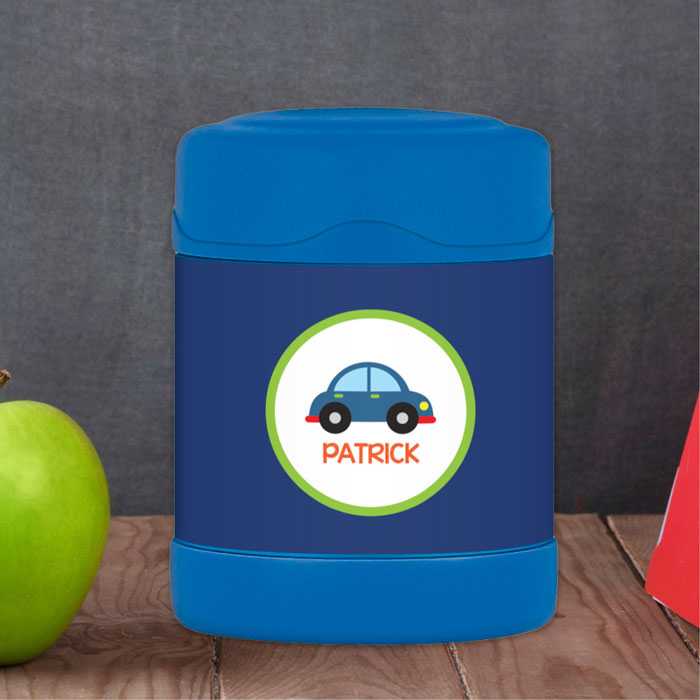 Cute Little Car Thermos Food Jar