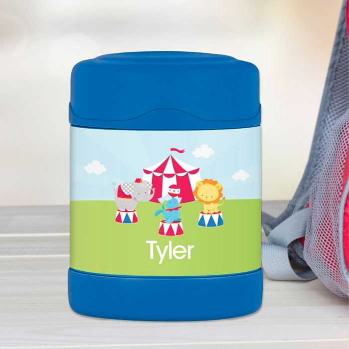 Fun Circus Thermos Food Jar