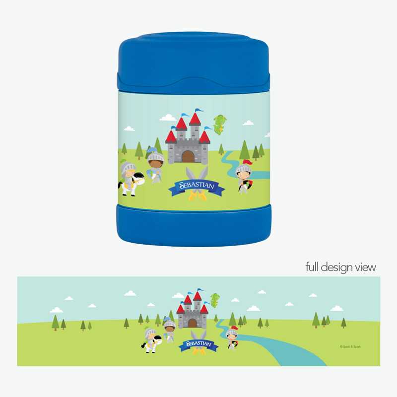 The Three Knights Thermos Food Jar