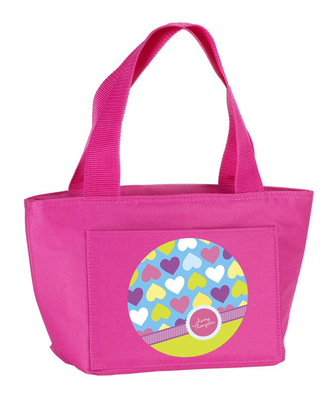 Happy Hearts Kids Lunch Tote