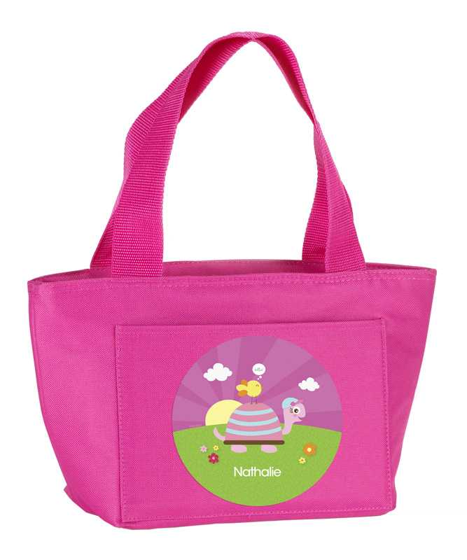 Turtle & Happy Bird Kids Lunch Tote