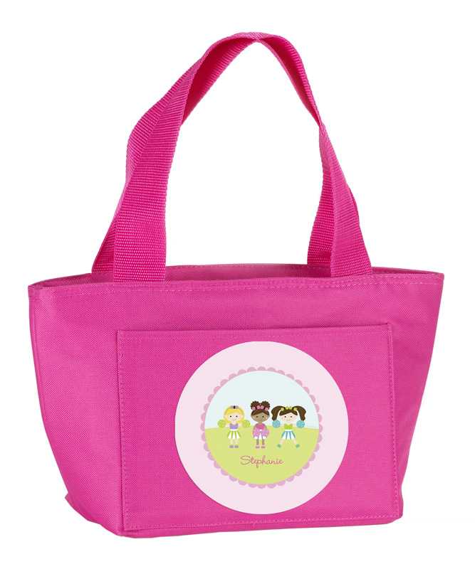 Three Cheerleaders Kids Lunch Tote