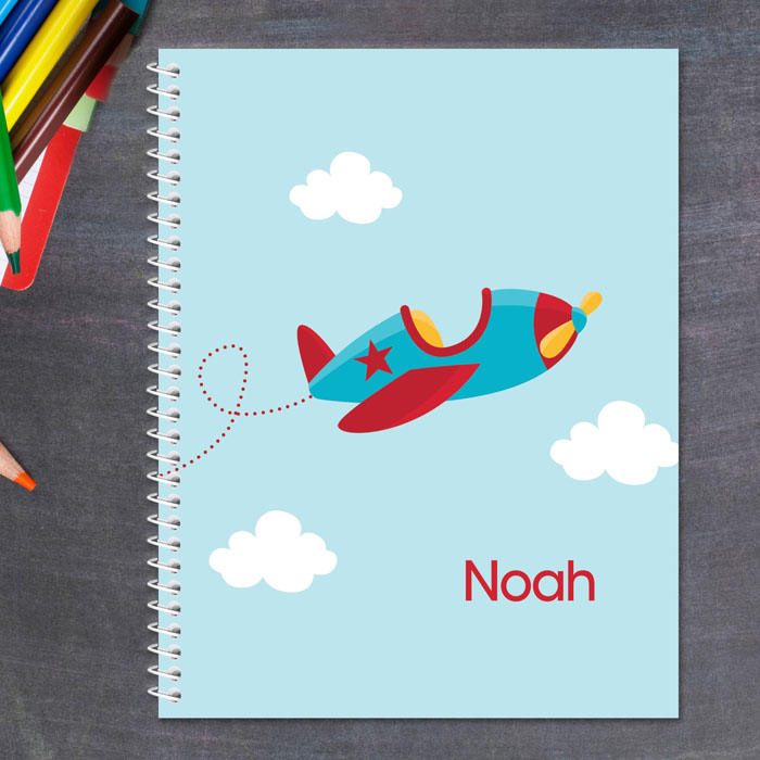 Fly Little Plane Kids Notebook
