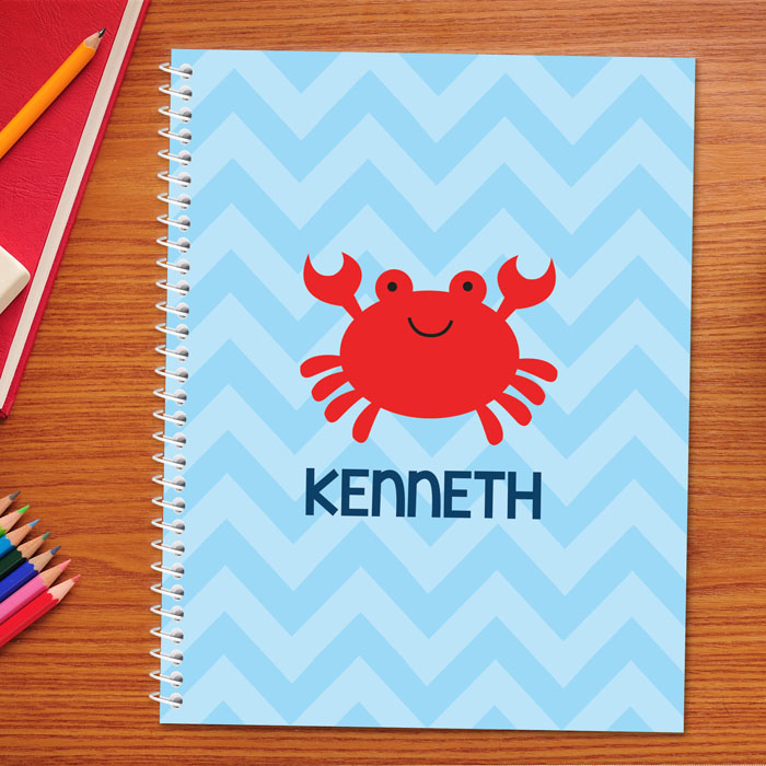 Happy Crab Kids Notebook