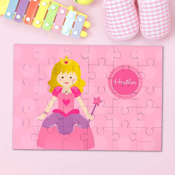 Cute Princess Personalized Puzzles