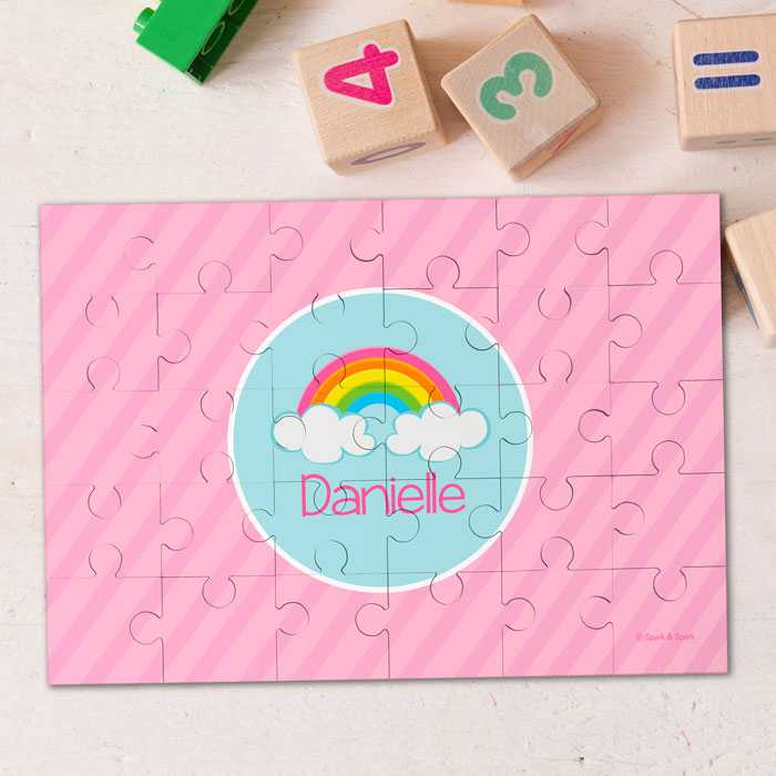 A Rainbow In The Sky Personalized Puzzles