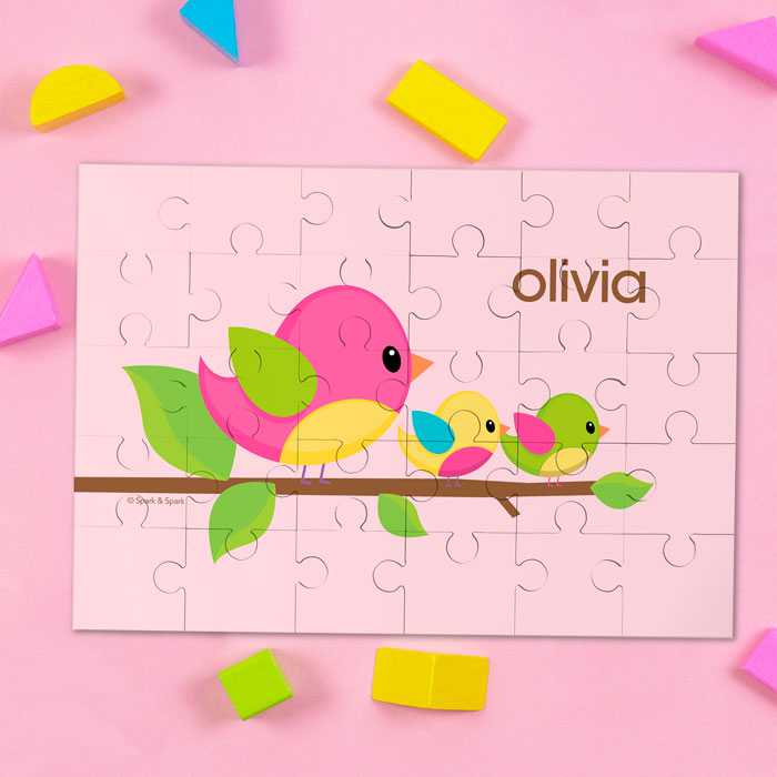 Singing Birds Personalized Puzzles