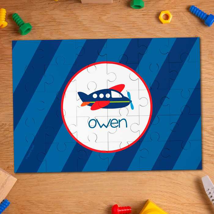 Airplane ride Personalized Puzzles