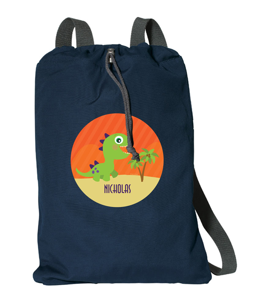Baby Dinosaur Drawstring Backpack