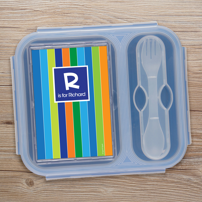 Bold Stripes Collapsible Bento Box