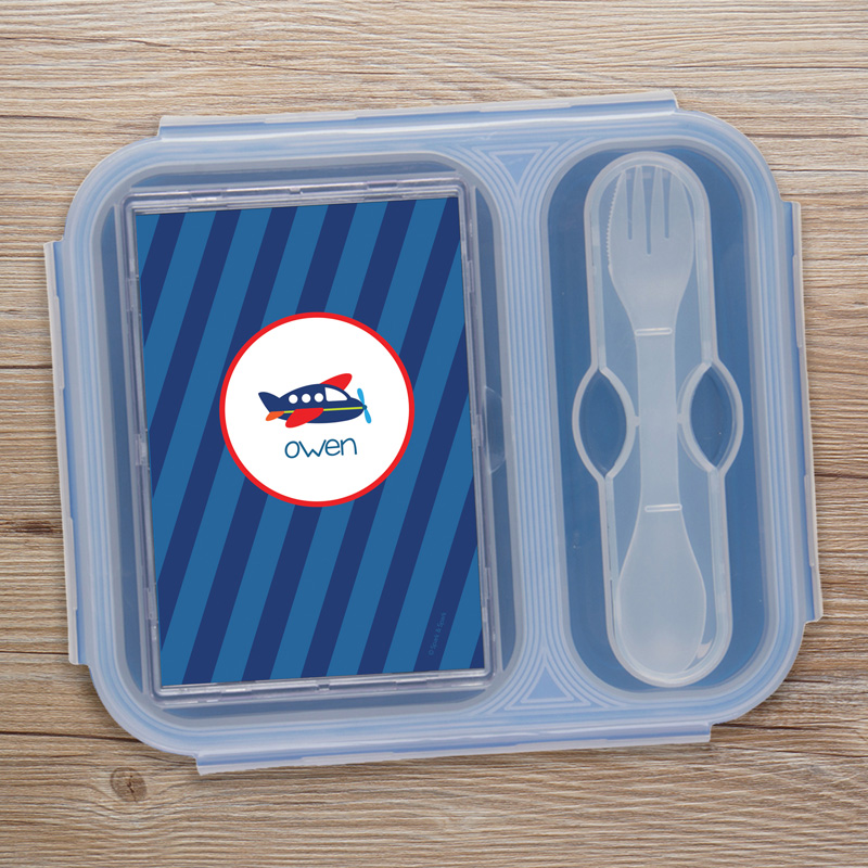 Airplane Ride Collapsible Bento Box