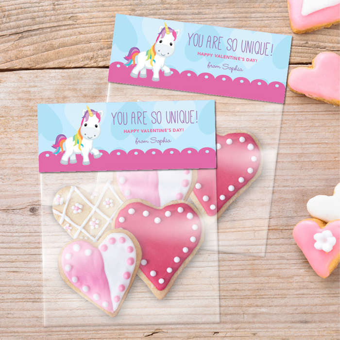Pink Sweet Unicorn Treat Bags