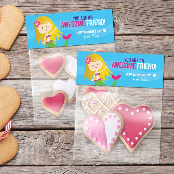 Friendly Mermaid Treat Bags