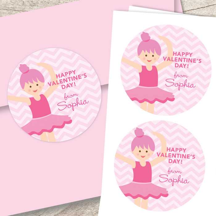 Sweet Ballerina Custom Stickers