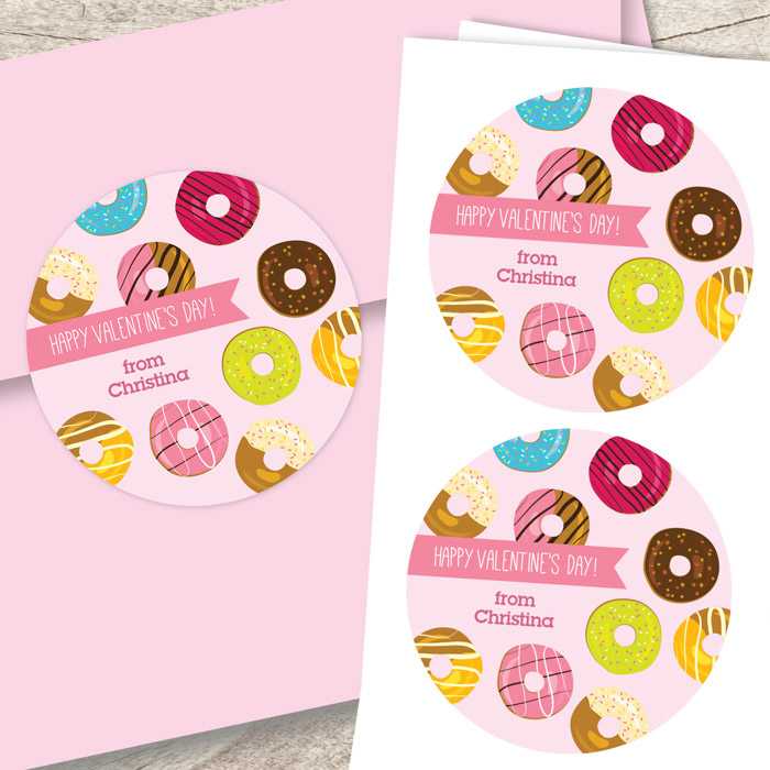 Donut Love Custom Stickers