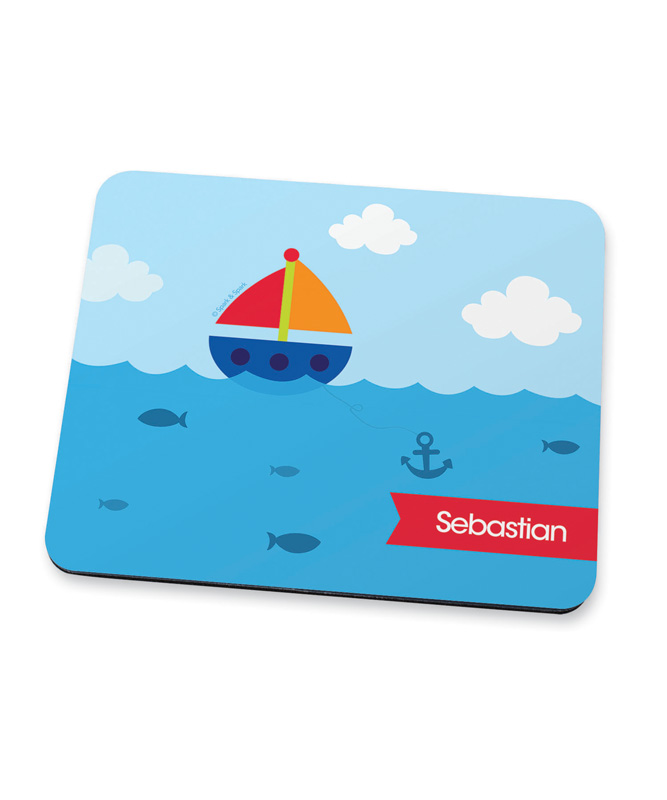 Sailing The Blue Ocean Mouse Pad
