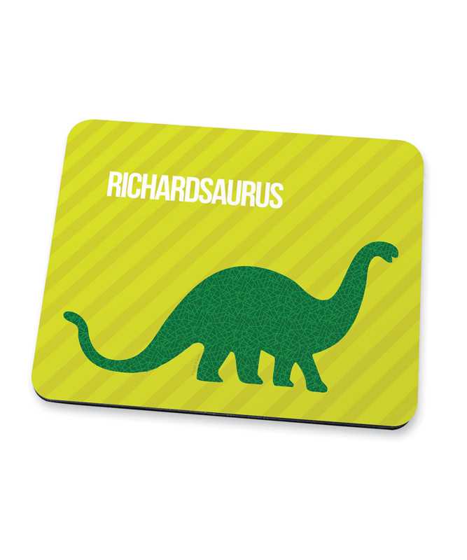 Dino and Me Green Mouse Pad