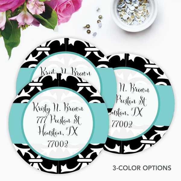 Victorian Initials Label Set