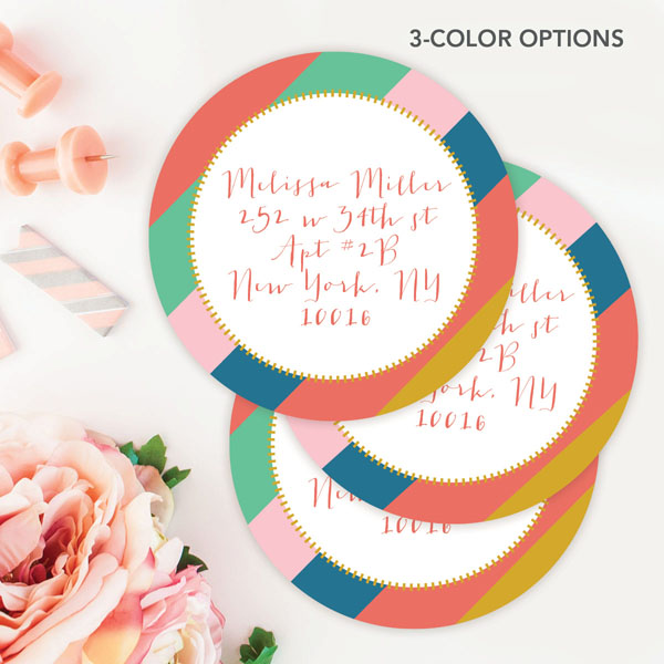 A Beautiful Feather Label Set