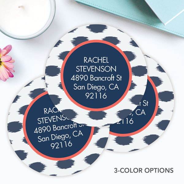 A Touch of Ikat Label Set