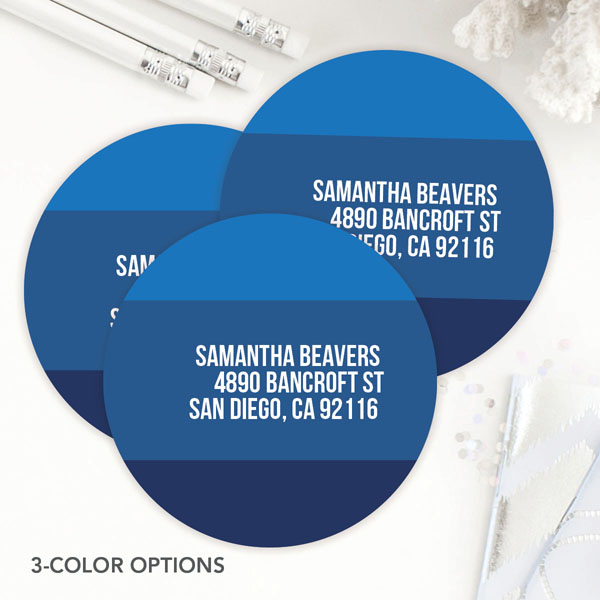 Shades of Color Label Set