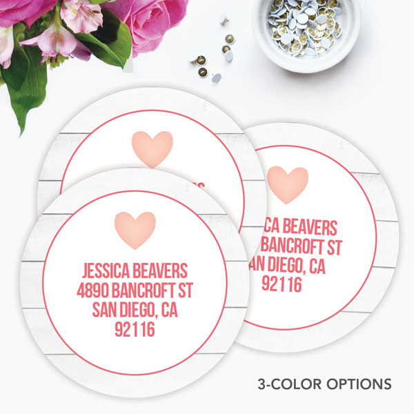 Rustic White Label Set