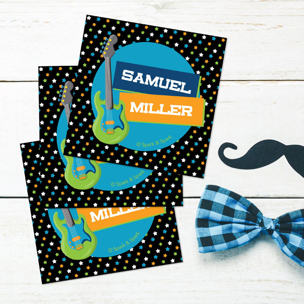 Guitar Sounds Gift Label Set