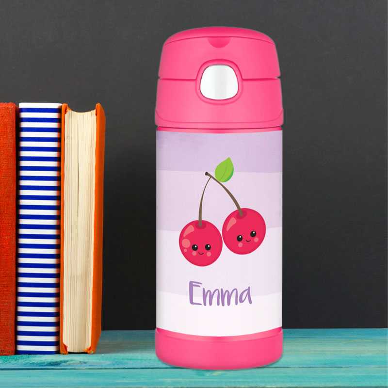 Yummy Cherries Thermos Bottle