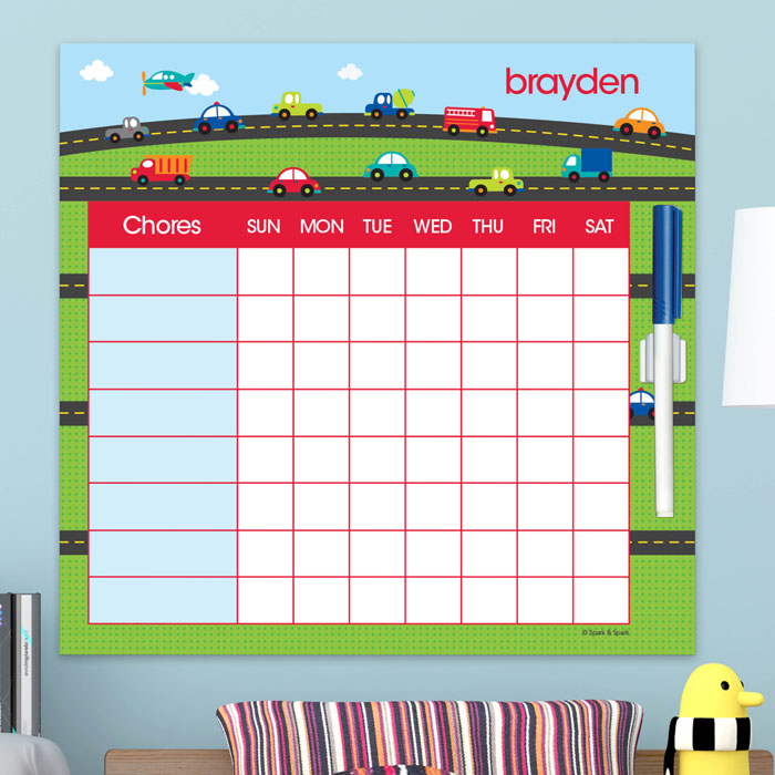 My Commute Chore Chart