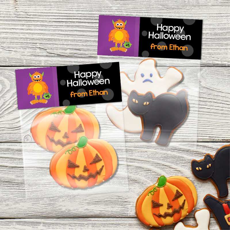 Big Foot Monster Treat Bags