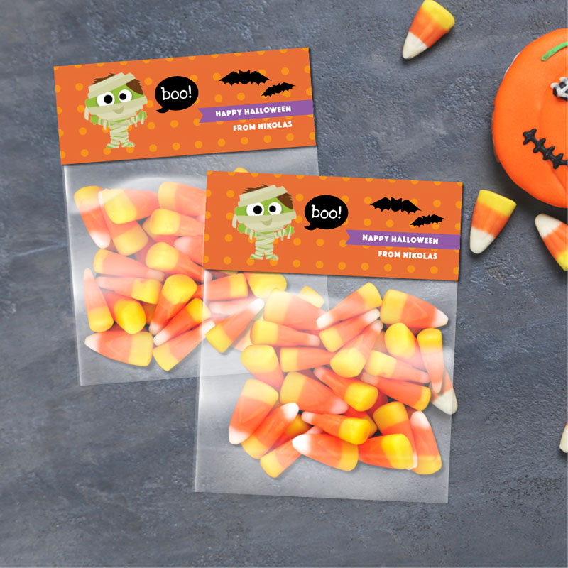 Scary Mummy Treat Bags