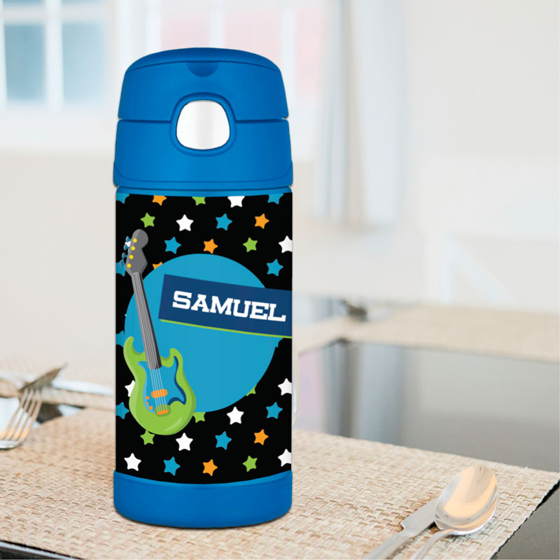 Guitar Sounds Thermos Bottle