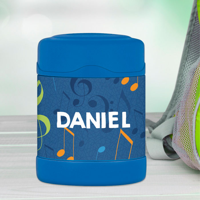 Musical Notes Thermos Food Jar