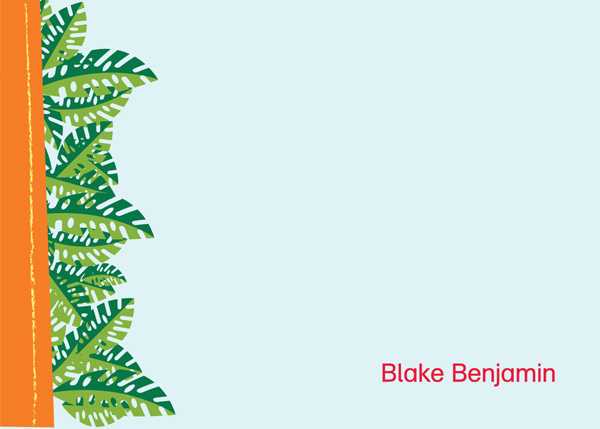 My Small Jungle Notecards