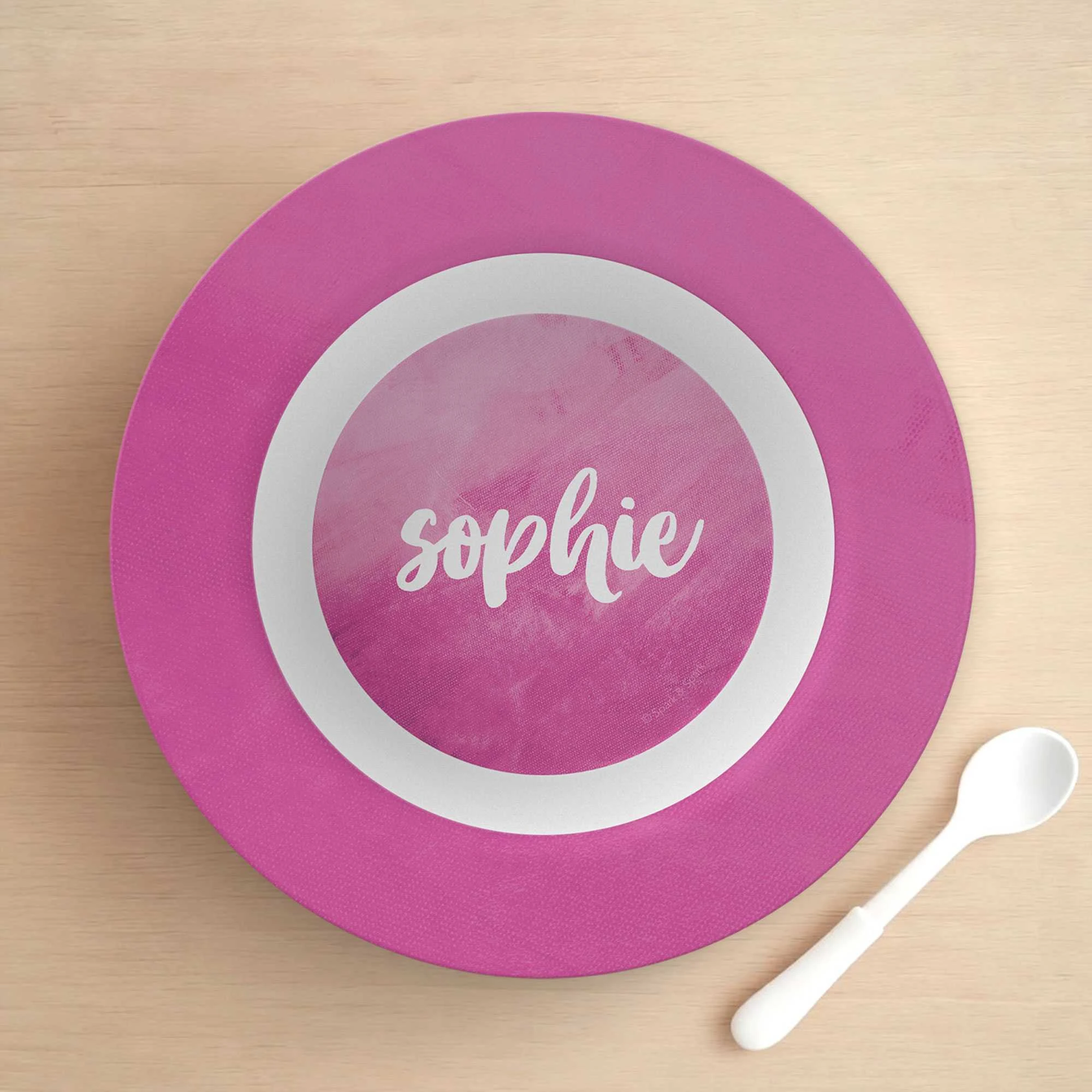 Bold Colorful Name Kids Bowl