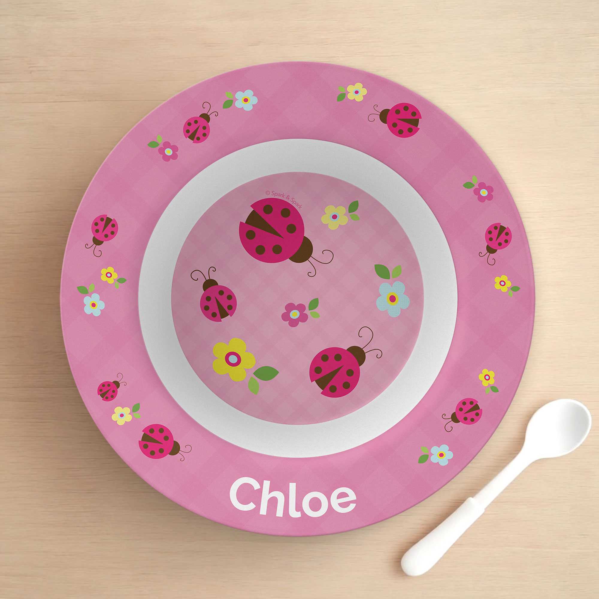 Three Lady Bugs Kids Bowl