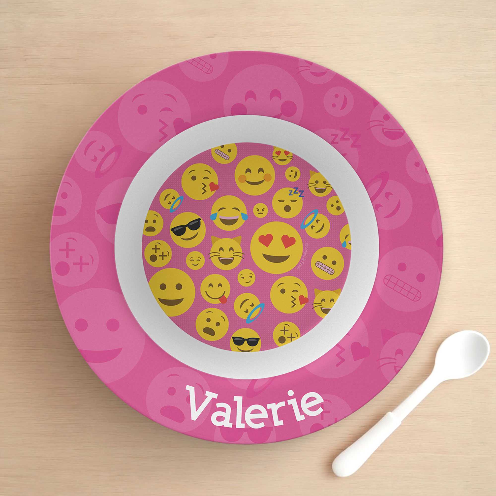 Girl Emojis Kids Bowl