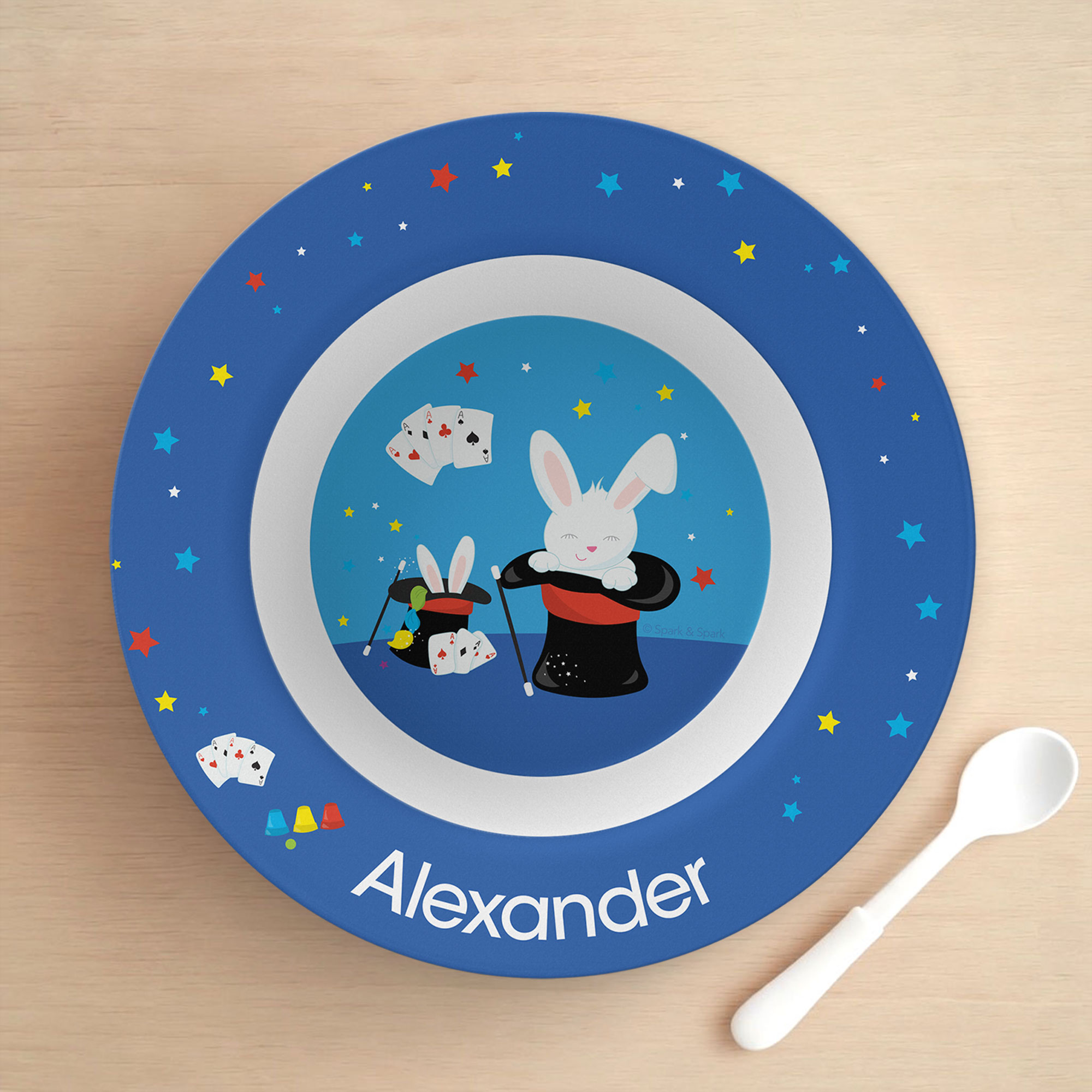Cute Magician Boy Kids Bowl