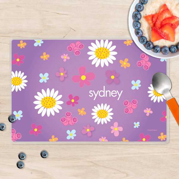 Field of Flowers Purple Placemat