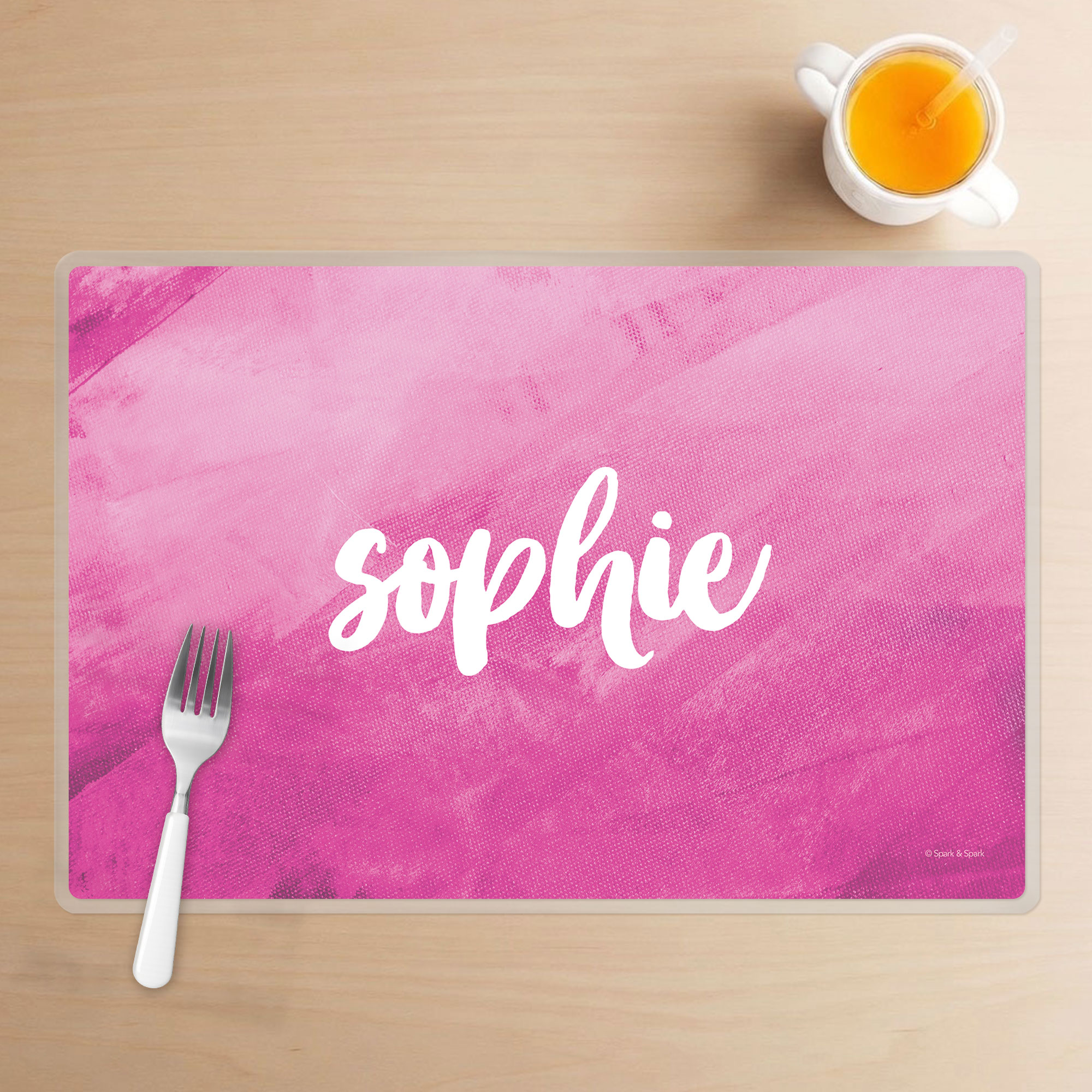 Bold Colorful Name Kids Placemat
