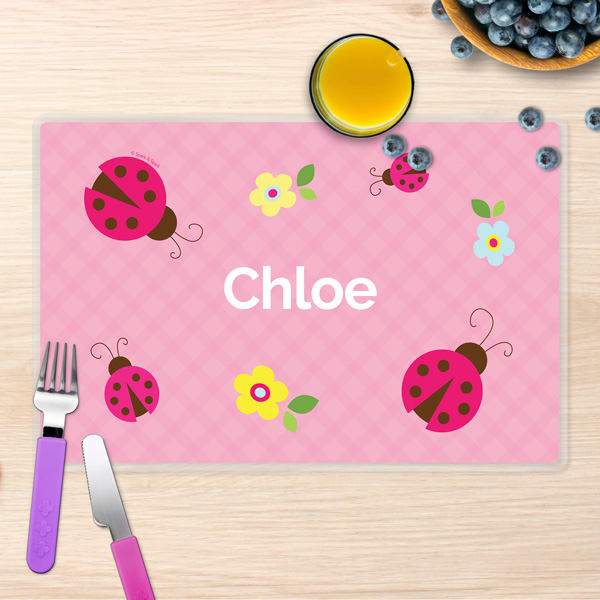 Three Lady Bugs Kids Placemat