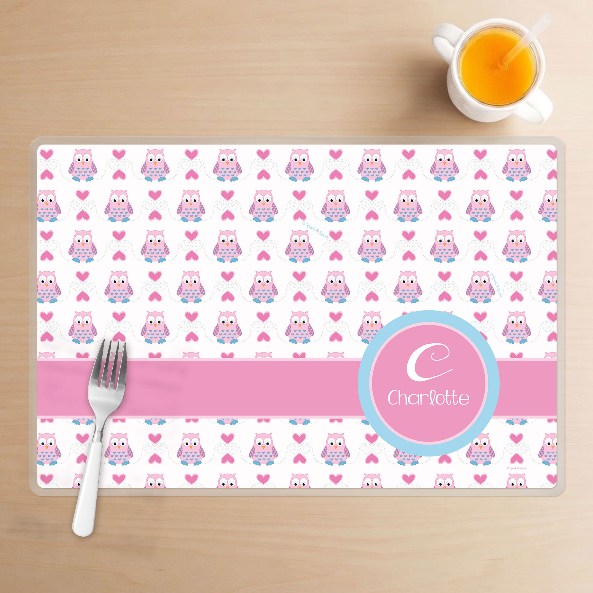 Owl Love Kids Placemat