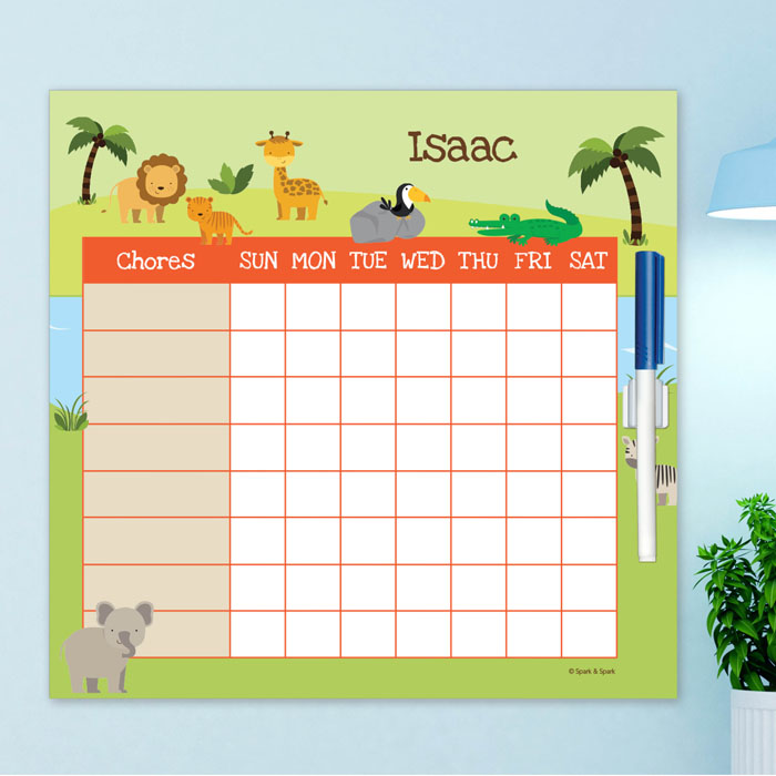 Jungle Fever Chore Chart