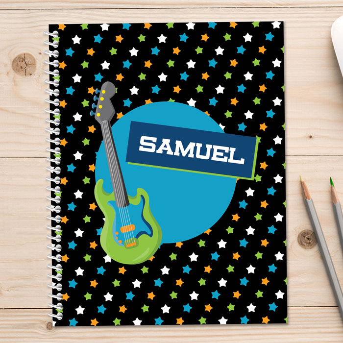 Guitar sounds Kids Notebook